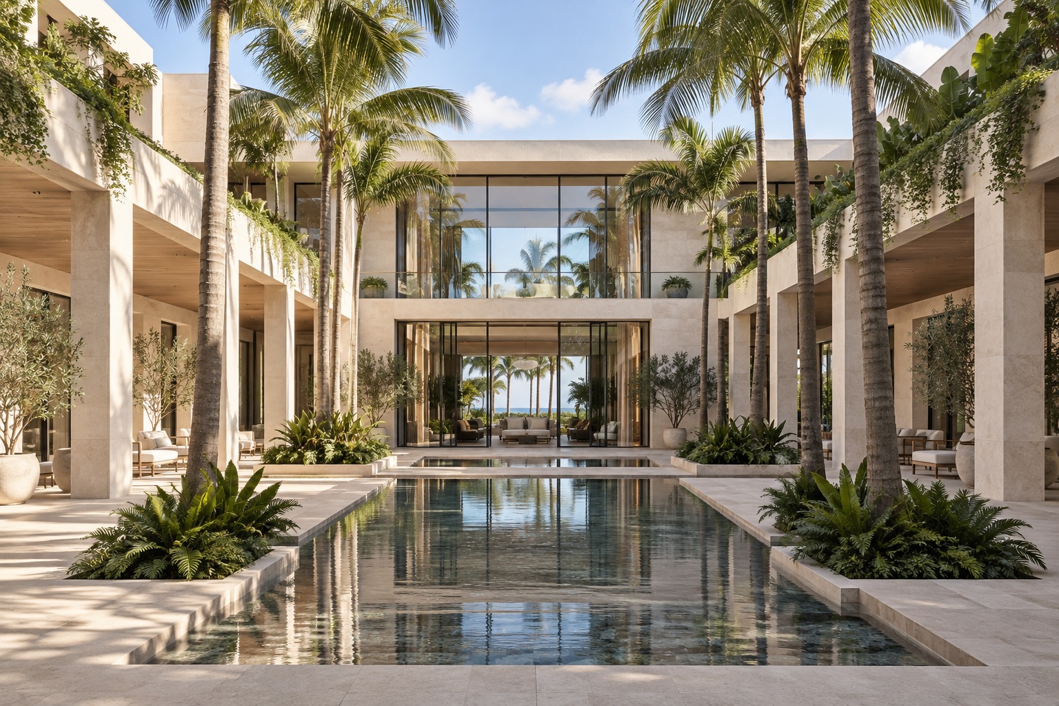 Palm Court architectural concept