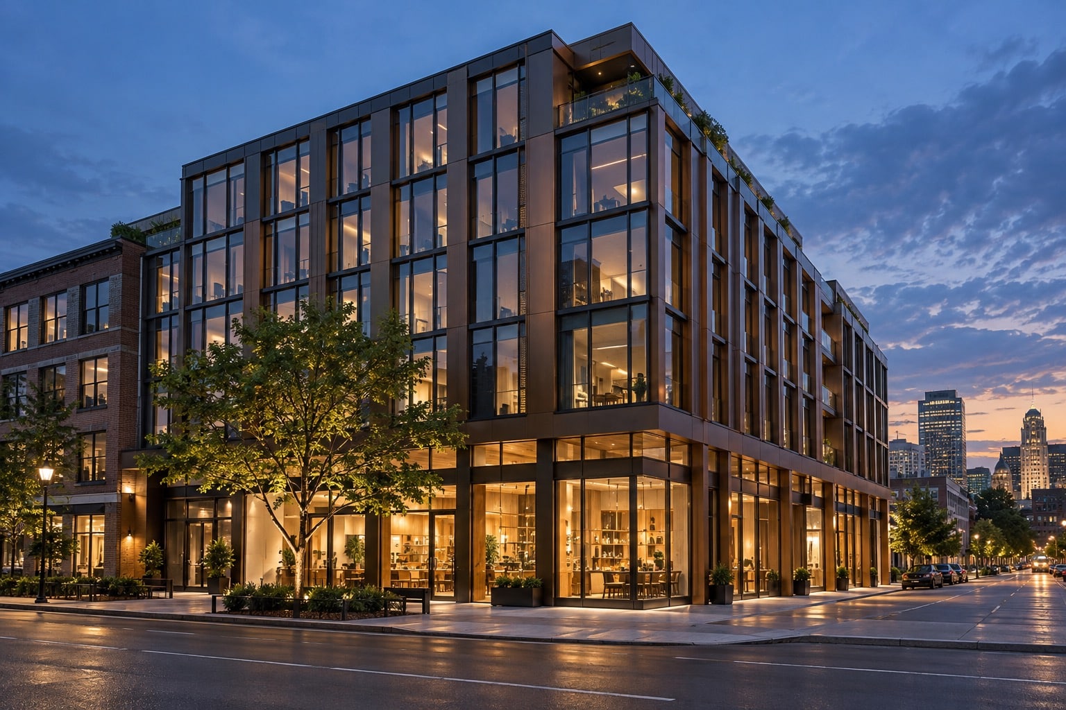 Hudson Exchange architectural concept